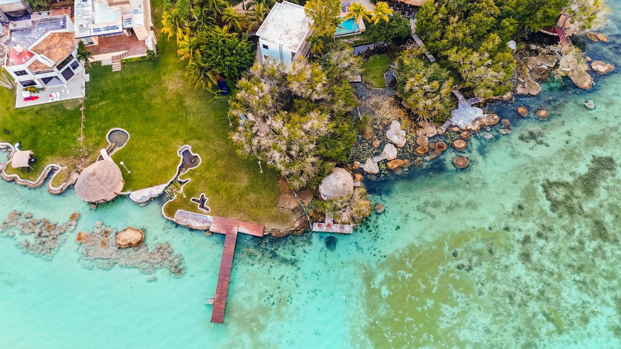 Azulea Bacalar Hotel & Spa - Lagoon Front (Adults Only) Екстериор снимка
