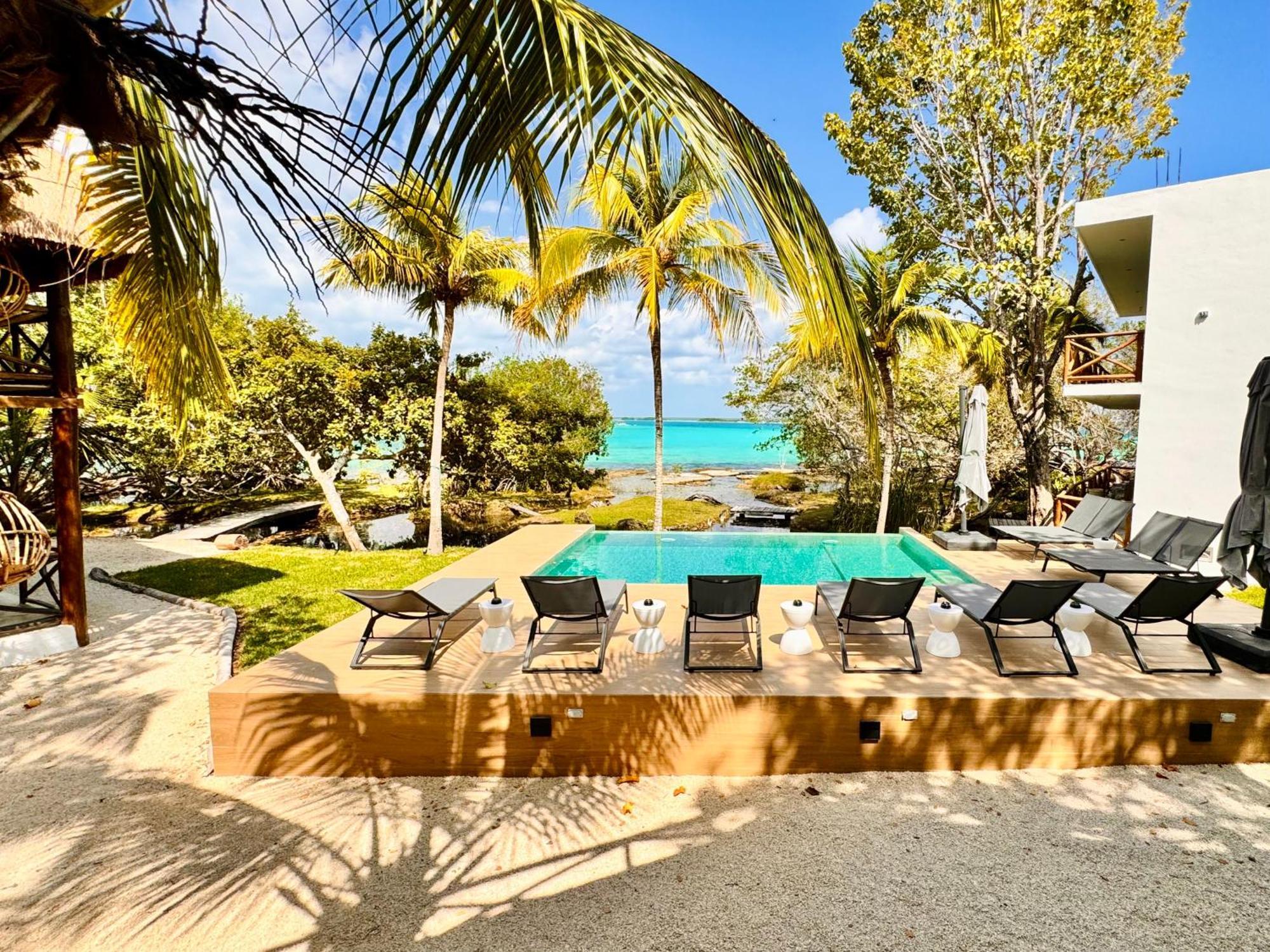 Azulea Bacalar Hotel & Spa - Lagoon Front (Adults Only) Екстериор снимка