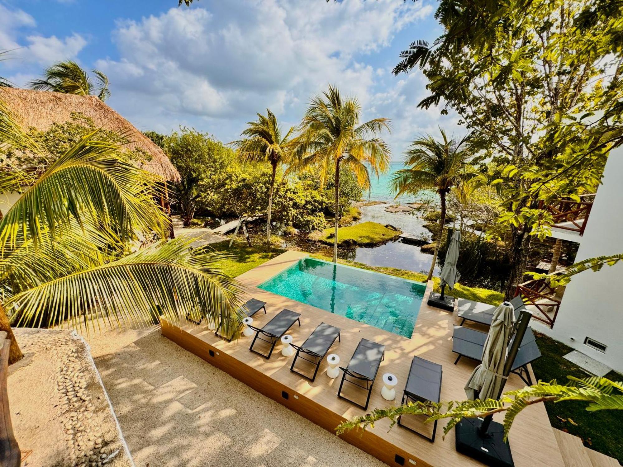 Azulea Bacalar Hotel & Spa - Lagoon Front (Adults Only) Екстериор снимка