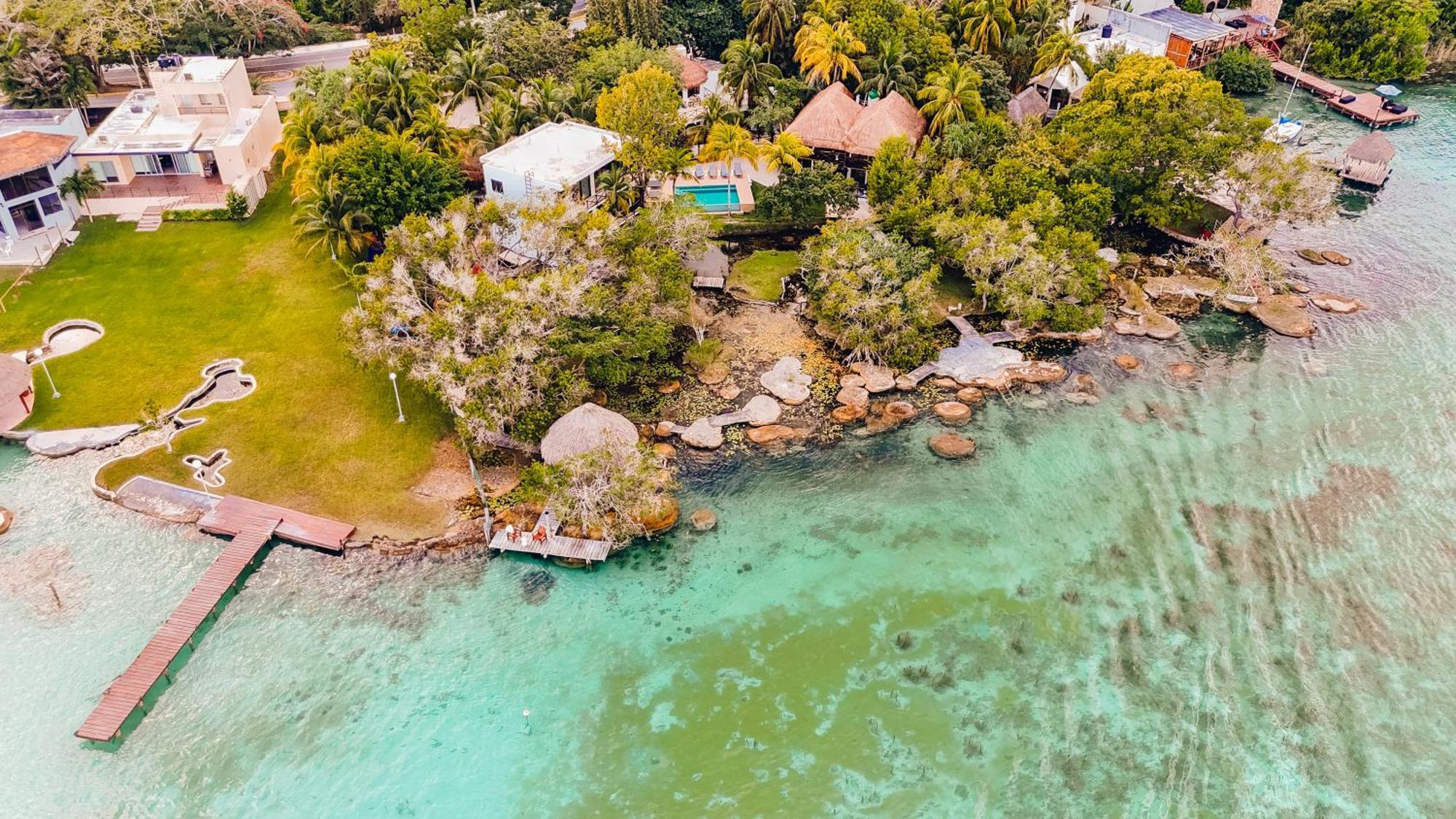 Azulea Bacalar Hotel & Spa - Lagoon Front (Adults Only) Екстериор снимка
