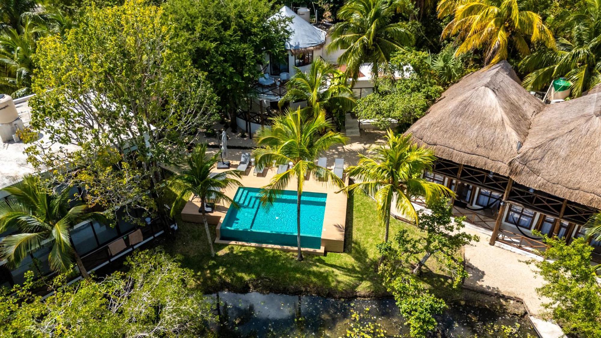 Azulea Bacalar Hotel & Spa - Lagoon Front (Adults Only) Екстериор снимка