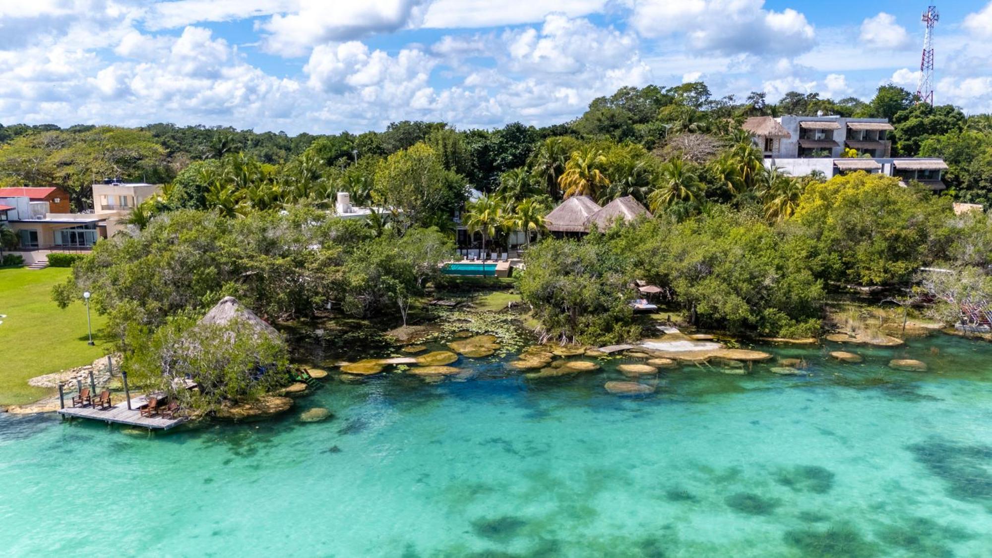 Azulea Bacalar Hotel & Spa - Lagoon Front (Adults Only) Екстериор снимка