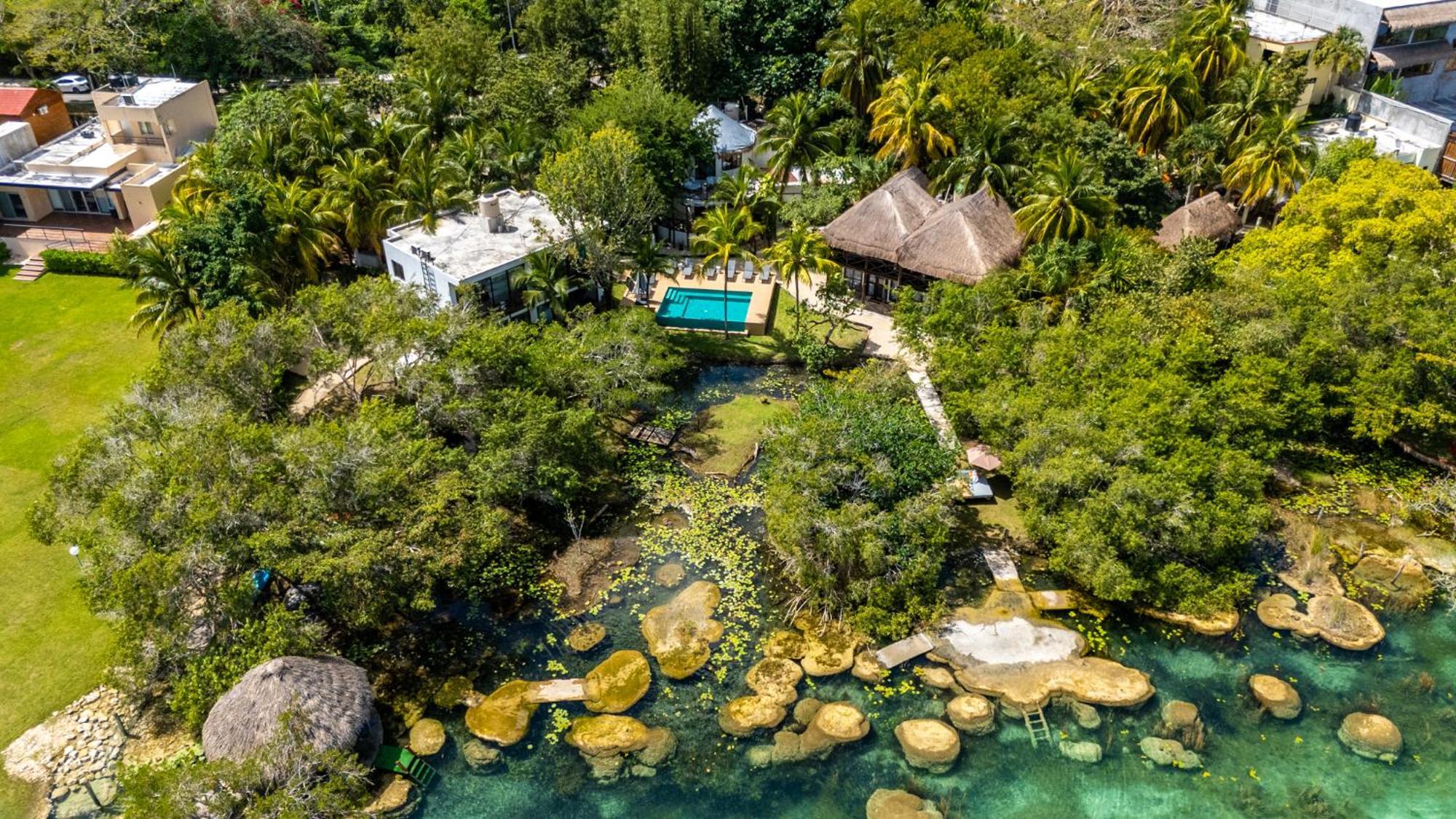 Azulea Bacalar Hotel & Spa - Lagoon Front (Adults Only) Екстериор снимка